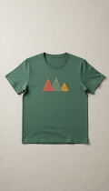 Green Tee with Personalized Embroidery